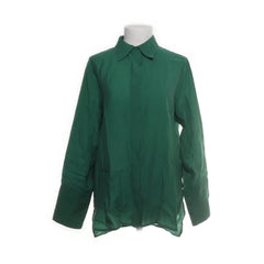 Copenhagen Muse | Groene zijden blouse
