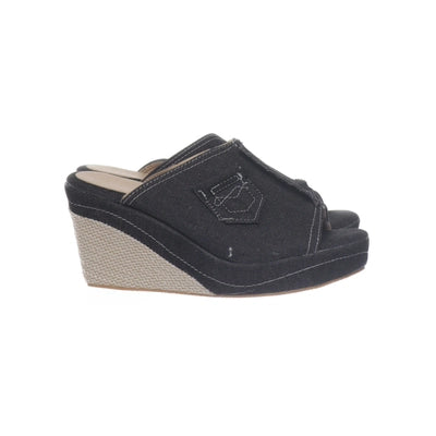 Muiltjes | Zwarte Muilen met Sleehak