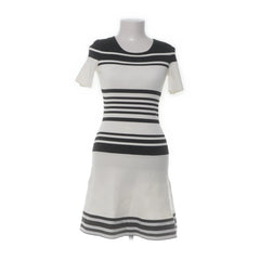 Morgan de Toi | Zwart, Wit - Jurk