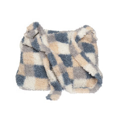 Blauw, Grijs, Wit - Schoudertas