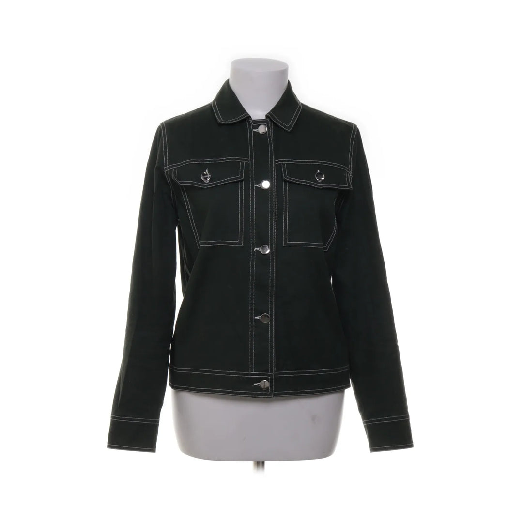 Moves x NA-KD | Groen - Spijkerjas