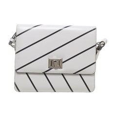 Just | Wit, Zwart - Schoudertas