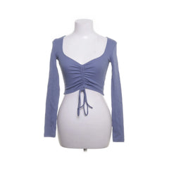 Zara | Blauw - Crop top