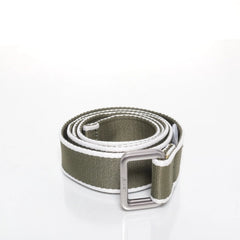 Groene canvas riem