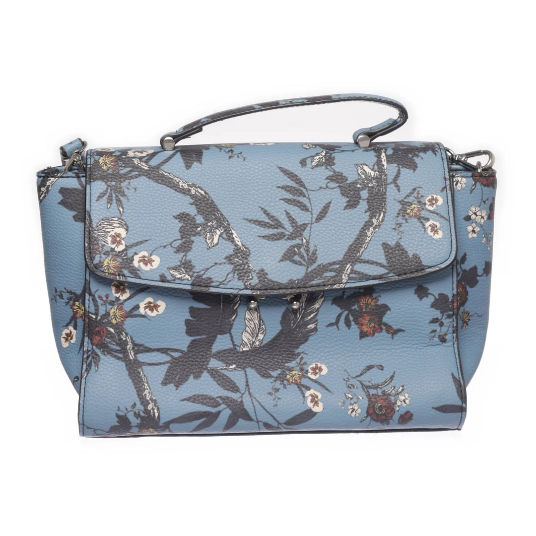 Mango | Blauw, Meerkleurig - Schoudertas