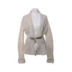 Rabera Saloner | Witte Gebreide Vest