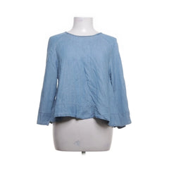 KappAhl | Lichtblauwe linnen blouse