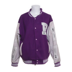 Lila, Meerkleurig - Varsity-jack