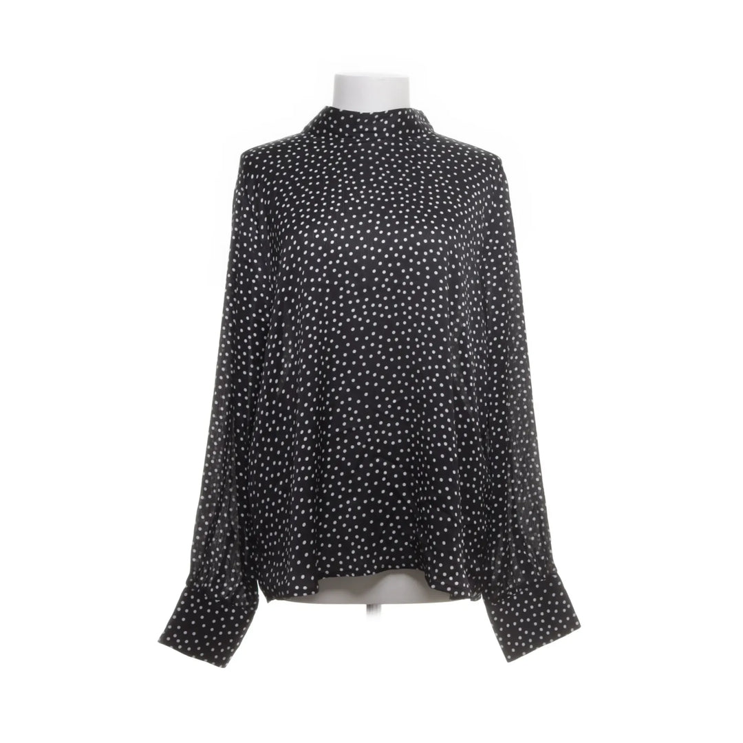 Reserved | Zwart, Wit - Strikblouse