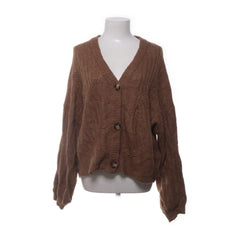 Y.A.S | Bruine gebreide vest