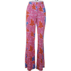 Ellastiek | Roze, Blauw, Rood - Palazzo broek