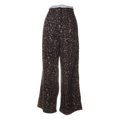 Bruin, Zwart - Palazzo broek