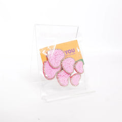 Frèn Cé | Roze - Oorbellen