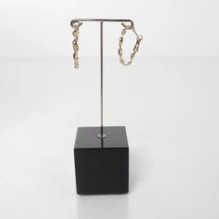 gouden gedraaide oorringen