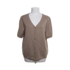 Soft Rebels | Beige Gebreid Vest
