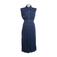 Soen | Blauw - Denim jurk