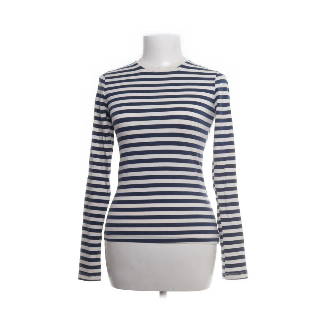 NA-KD | Wit, Blauw - Lange mouwen shirt