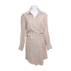 & Other Stories | Beige overhemdjurk met knoopdetails