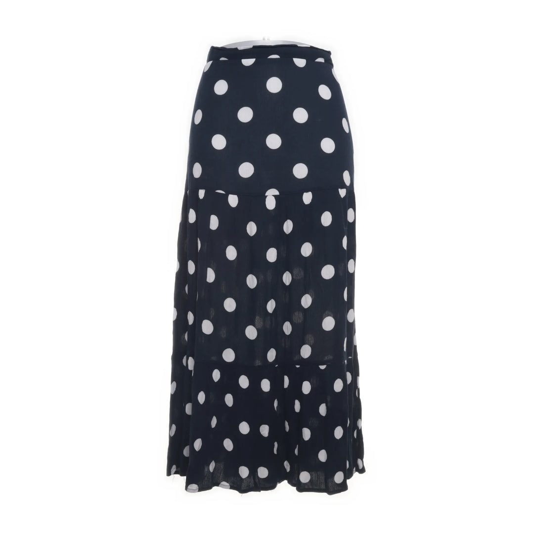 Ichi | Wit, Blauw - Maxi rok