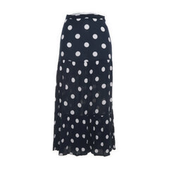 Ichi | Wit, Blauw - Maxi rok
