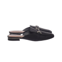 Call it Spring | Zwarte loafers met gespdetail