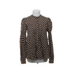 Levate | Zwart, Beige - Blouse