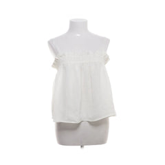 Mango | Witte strapless top