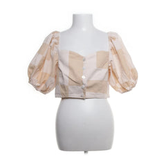 Girl and the Sun | Beige - Crop top