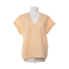 VILA | Perzikkleurige V-hals Blouse