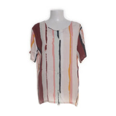 Ichi | Gestreepte meerkleurige blouse