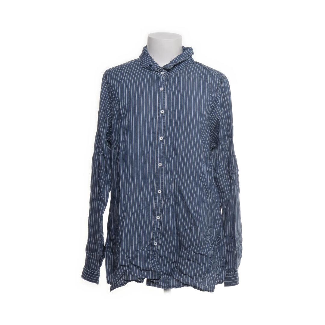 Zizzi | Blauw, Wit - Shirt