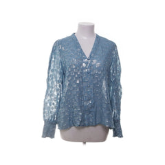 Leveté Room | Blauwe Kanten Blouse
