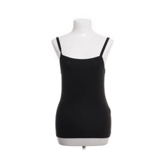 Djerf Avenue | Zwarte Spaghetti-bandjes Top