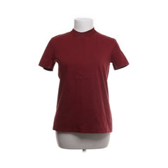 Zara Woman | Bordeaux Katoenen T-shirt