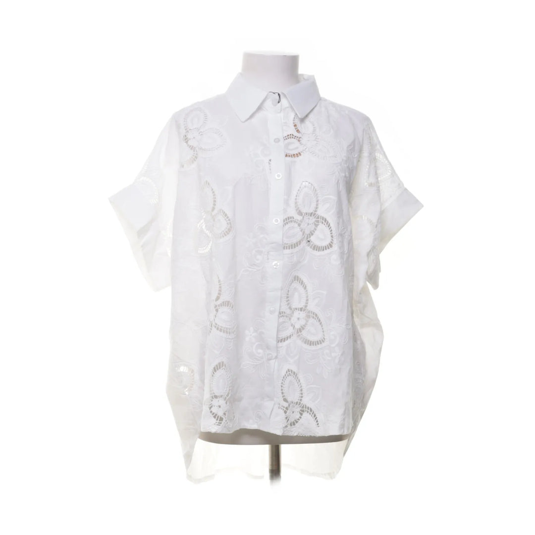 Sweet Lady | Wit - Korte mouwen shirt
