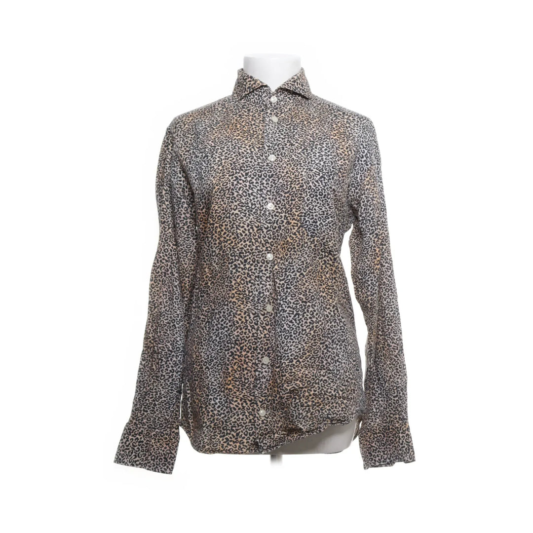 Eton | Bruin, Zwart - Blouse