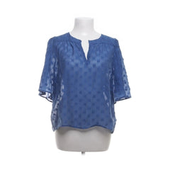 By-Bar Amsterdam | Blauwe Stippen Blouse