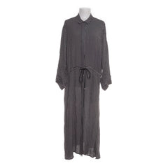 InWear | Grijs gestreepte maxi-jurk