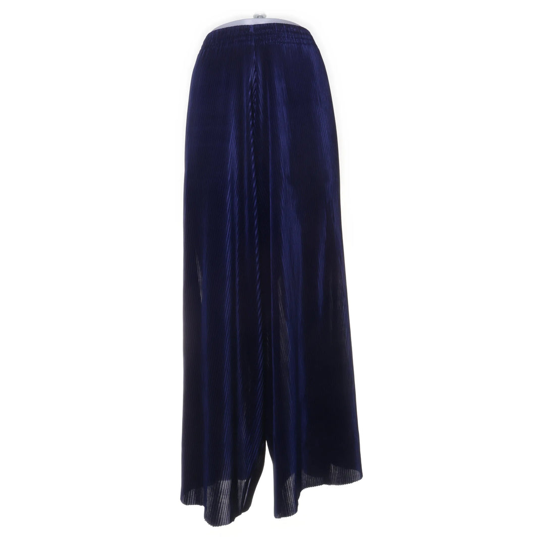Accordion Pleat by American Apparel | Blauw - Palazzo broek