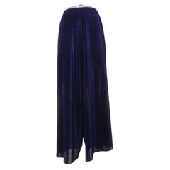 Accordion Pleat by American Apparel | Blauw - Palazzo broek