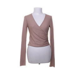 Chiquelle | Roze Gewikkelde Crop Top