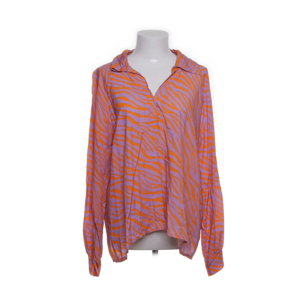 Cosy House | Oranje, Lila, Wit - Blouse