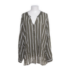 Kaffe | Groen, Wit - Blouse