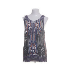 Antik Batik | Grijze gehaakte mouwloze top