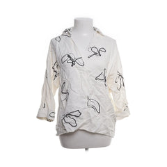 Selected Femme | Witte blouse met abstracte prints