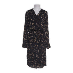 Soaked in Luxury | Zwarte bloemenprint jurk