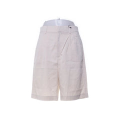 Neo Noir | Witte linnen zomershorts