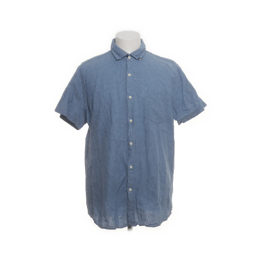 Dressmann | Blauw - Korte mouwen shirt