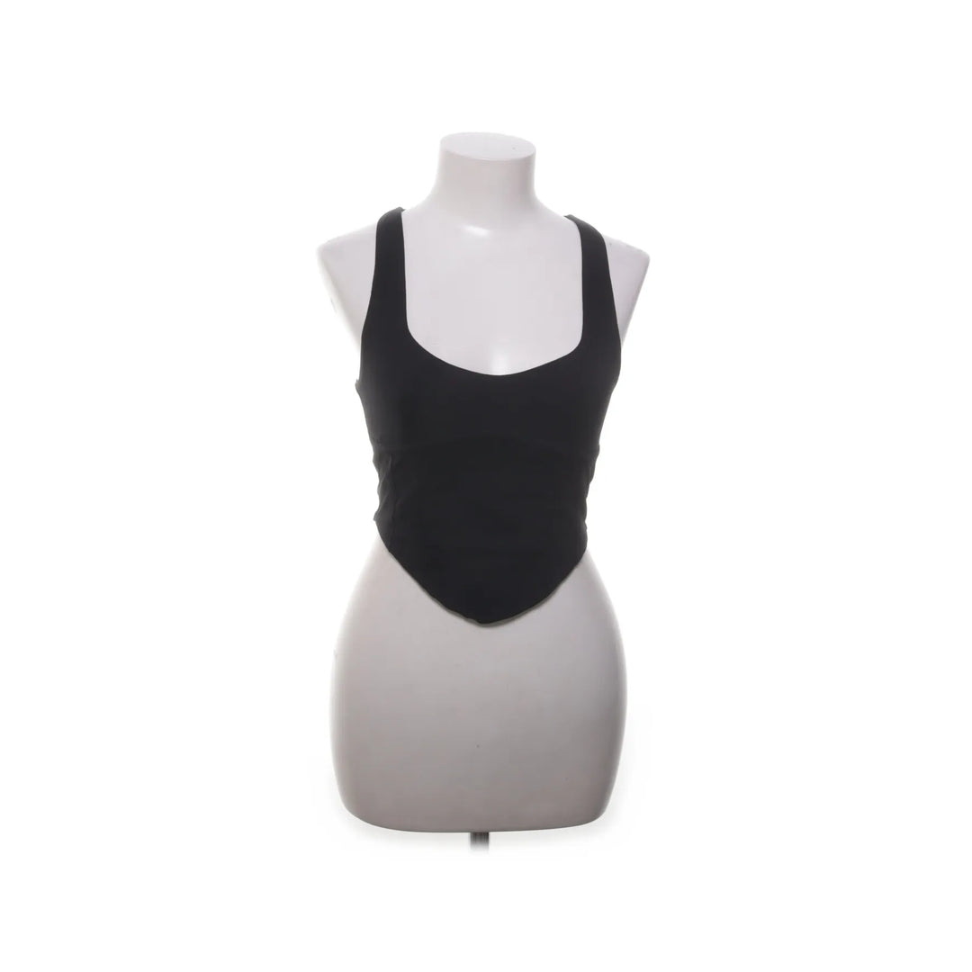 Nelly | Zwart - Crop top