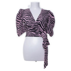 Loavies | Roze, Zwart - Crop top